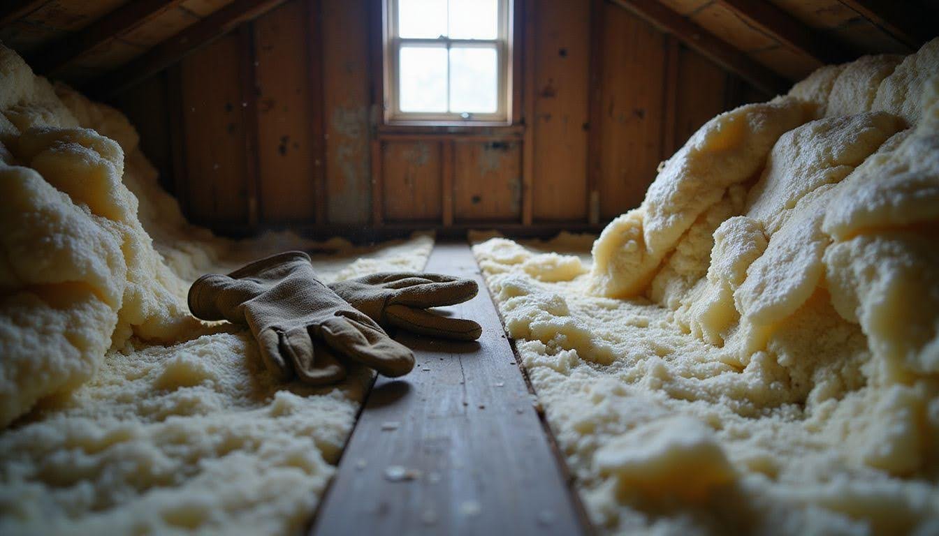 Spray foam insulation in Des Moines